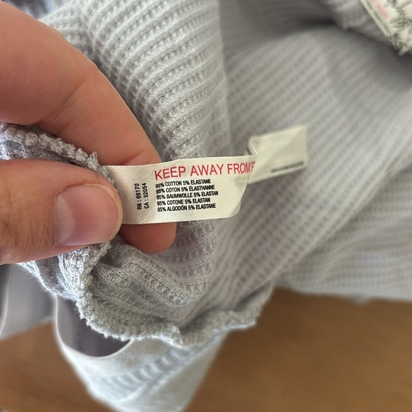 Free People Intimately Off-the-Shoulder Waffle Knit Bodysuit – Size M/L - Picture 7 of 7